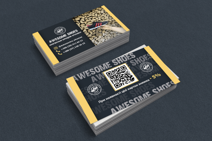 Визитика Awesome Shoes