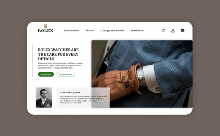 Дизайн для ROLEX