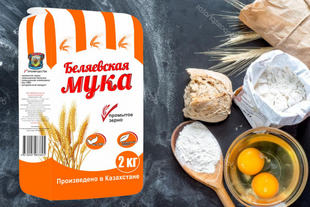 Разработка упаковки муки "Беляевская"
