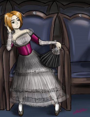 Дама в театре