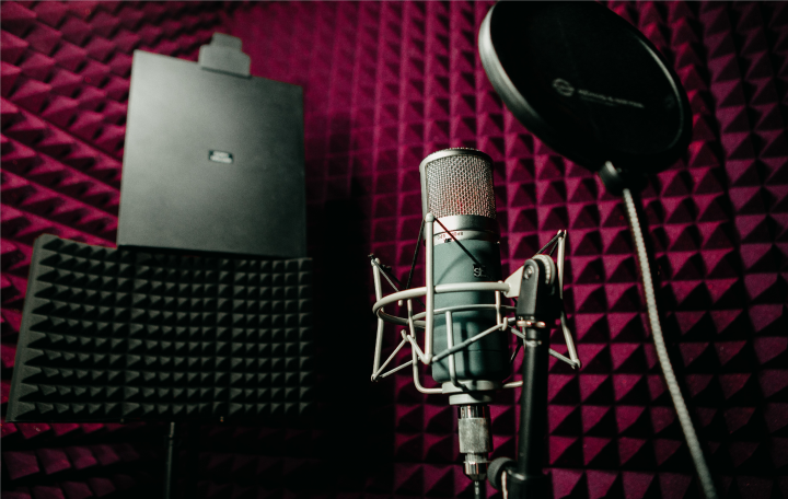 Полное акустическое оформление студии звукозаписи