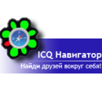 Логотип для мобильного приложения www.icqnavigator.ru