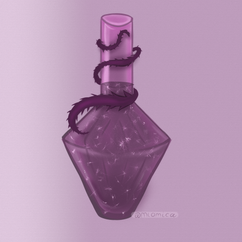 Бутылка с зельем