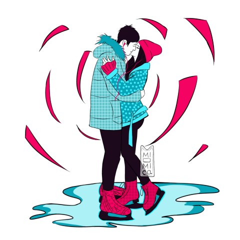 Илюстрация ко дню всех влюблённых