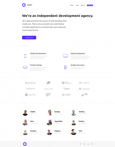 Верстка сайта по макету