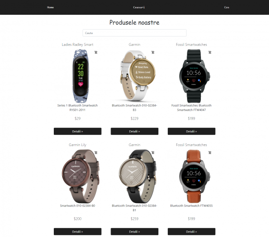 E-shop (watches)