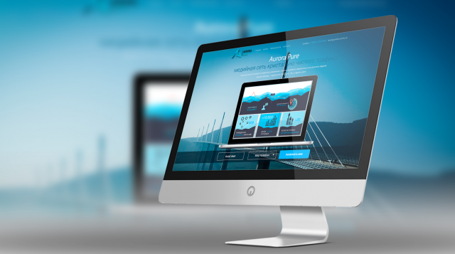 Лендинг  Аврора Digital