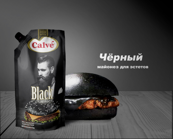 Дизайн упаковки майонеза Кальве