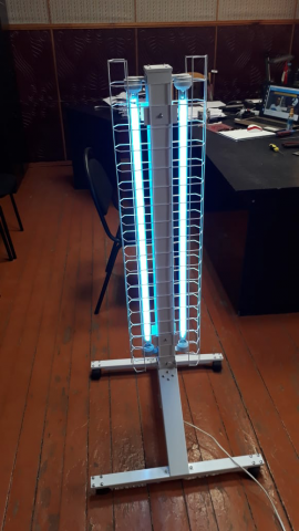 Бактерицидная передвижная установка