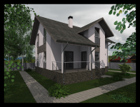 Проектирование каркасного дома. Ленинградская обл.