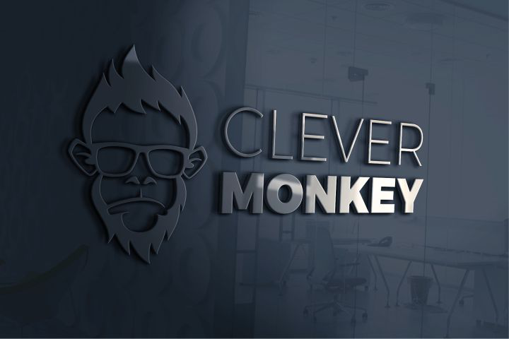 Clever Monkey Logo for Kindergarten