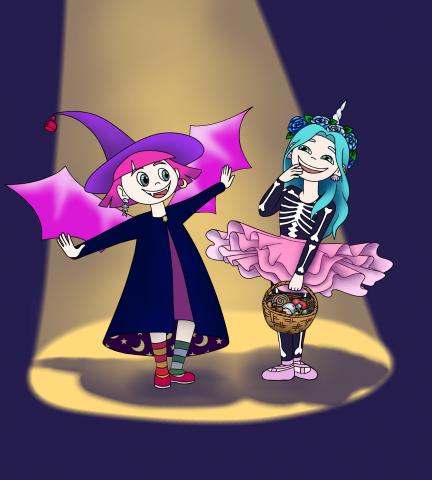 Иллюстрация с персонажами