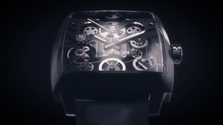 TAG Heuer Monaco V4 Tourbillon