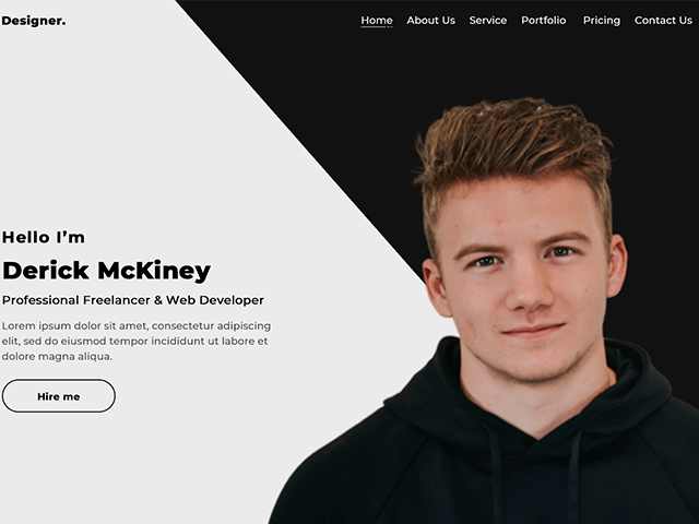 Резюме Лендинг