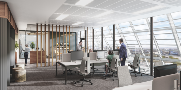 70 Mark Lane Office Visualization