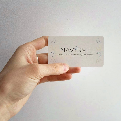 Создание фирменного стиля для бренда косметики Navisme
