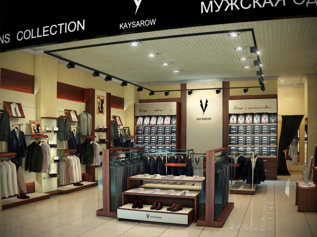 Магазин мужской одежды