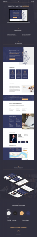 Landing page для юридической компании
