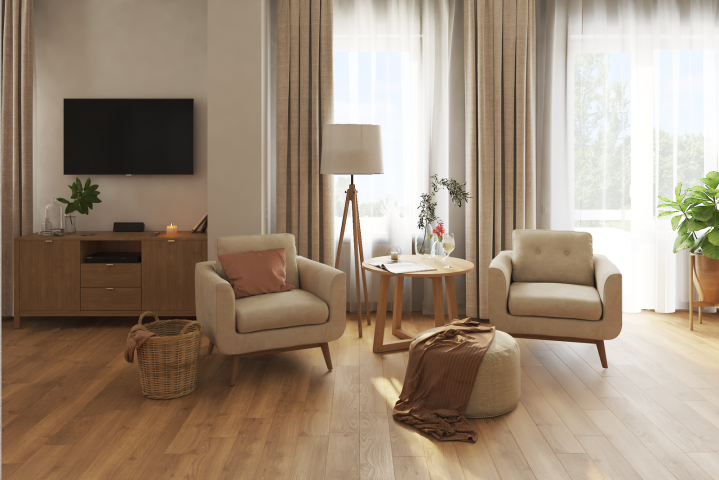 Визуализация итерьера частного дома