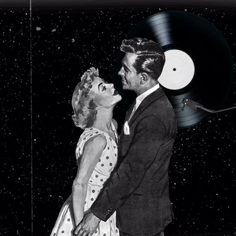 Моушн ролик ретро