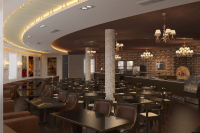 Дизайн интерьера ресторана в Новокосино