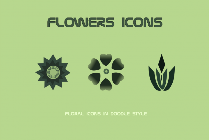 Flowers icons