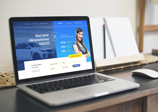 Адаптивный сайт для компании КАСКО 24
