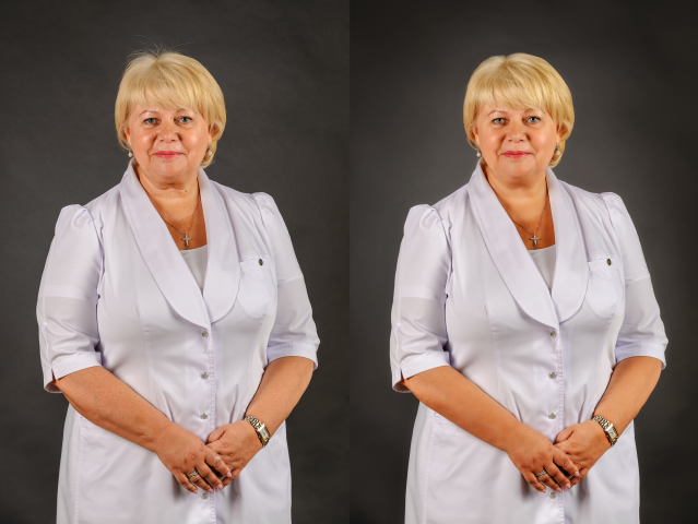 Ретушь портрета