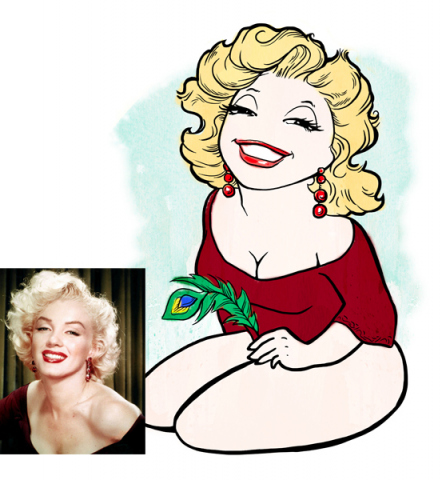 Портрет по фото в чиби стиле