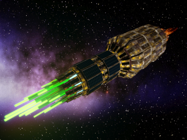 Конкурс 2020 - sci-fi Spaceship