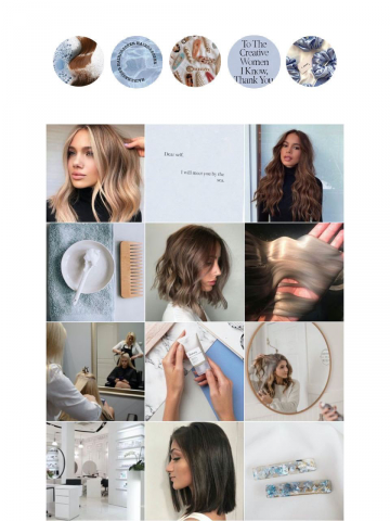 Рекламный ролик для парикмахера+визуал для Инстаграм