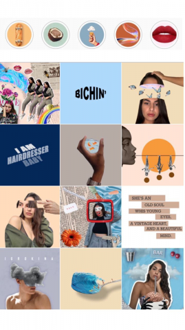 Креативный визуал для Инстаграм