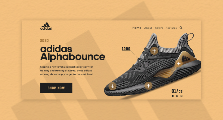 Landing Page - Adidas
