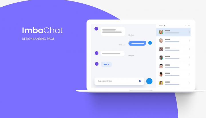 Landing page ImbaChat API