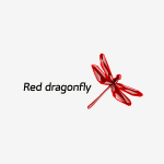 Red dragonfly