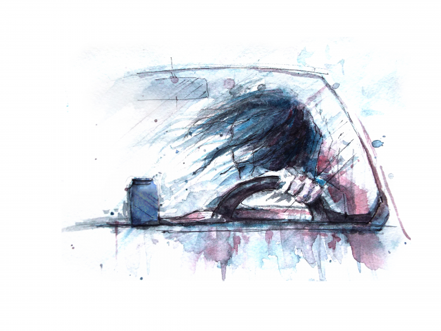 Акварельный арт