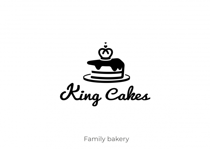 Логотип пекарни King Cakes