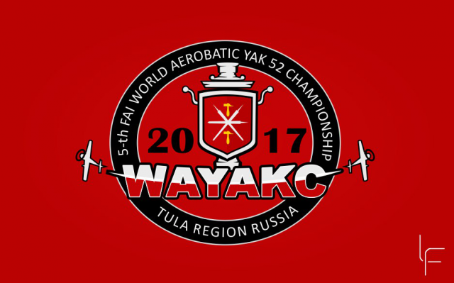 Логотип для 5 чемпионата мира по пилотированию Як-52 (г. Тула)