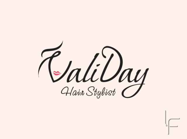 Логотип для парикмахера-стилиста Валентины Данилевской