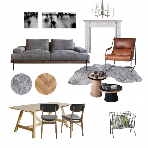 Концептуальный коллаж/Moodboard