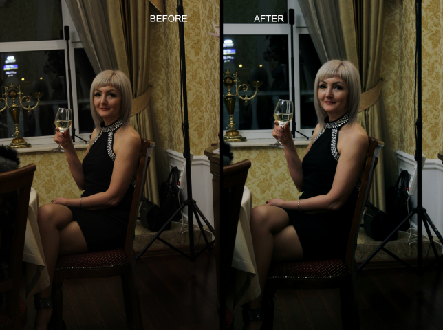 Реалистичная ретушь и цветокоррекция