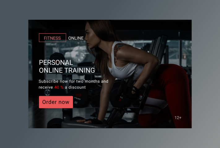 Banner online fitness