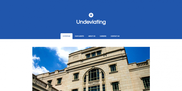 Undeviating