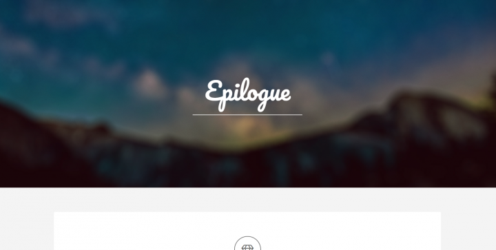 Epilogue