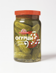 Этикетка для банки огурцов, работа для конкурса