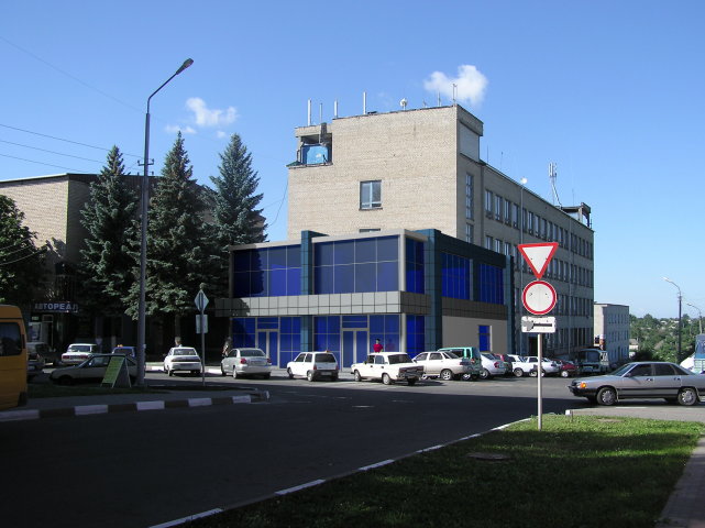 Реконструкция главного входа института НИИКМА. г.Губкин