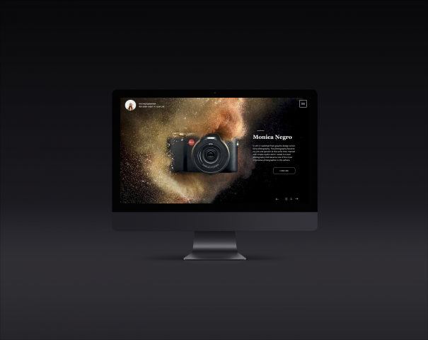 Сайт портфолио. WEbflow