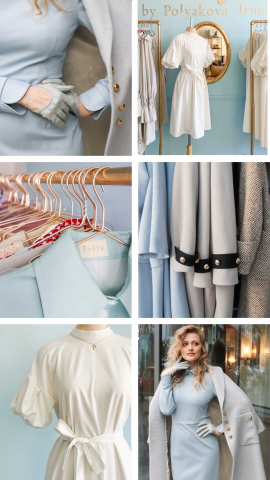 Съемка коллекции для бренда одежды