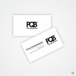 Вариант визитки PQB Development