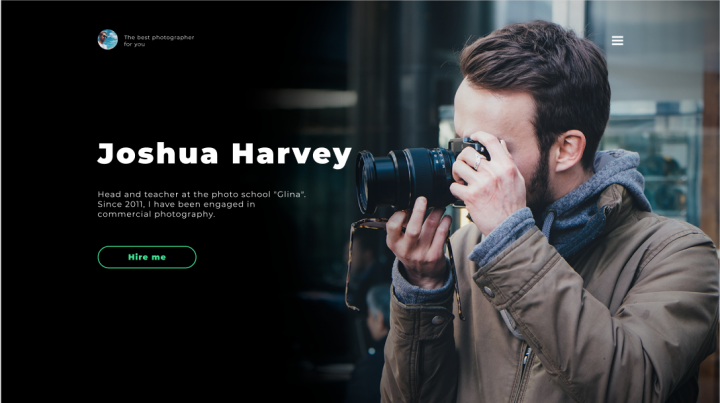 photographer website